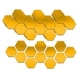 thumbnail image 3 of 60Pcs 3D Hexágono Acrílico Espejo Pegatinas De Pared DIY Decoración De Pared Oro 40x23cm, 3 of 5