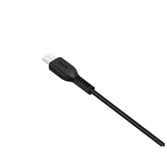 HOCO CABLE MICROUSB X20 2M NEGRO