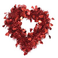 Bothyi - Corona Decorativa En Forma De Corazón, Colgante De Amor Para Ventana, Puerta Delantera De Compromiso