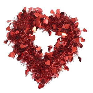 Bothyi - Corona Decorativa En Forma De Corazón, Colgante De Amor Para Ventana, Puerta Delantera De Compromiso