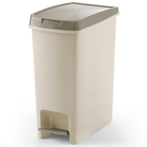 Reyplast - Basurero Antideslizante Con Pedal Modelo Clin 12.5 Litros