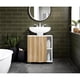 thumbnail image 1 of Mueble Para Lavamanos Pascuale 1 Puerta Blanco Y Fresno, 1 of 12