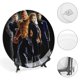 thumbnail image 4 of Los Cuatro Fantásticos Plato decorativo de porcelana fina (bone china), plato decorativo de cerámica para hogar, oficina, soporte de pared, platos decorativos para dormitorio - 6 pulgadas (15 cm), 4 of 6