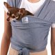 thumbnail image 2 of CollarDirect Transportín tipo Sling para Gato - Gris, 2 of 8