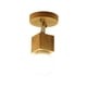 thumbnail image 4 of Lámpara de techo LED de estilo nórdico, accesorios de iluminación, decoración sencilla, adorno, lámpara de techo de madera rústica para baño, Hotel,, 4 of 4