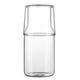 thumbnail image 1 of Juego de jarras de agua ZILJJ para mesita de cama, 500 ml, con vaso de cristal transparente, 1 of 7