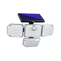 Genérico - Foco Led Solar Exterior Maxwell Sensor Movimiento 4 Direcciones Blanco