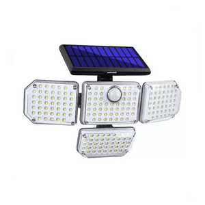 Genérico - Foco Led Solar Exterior Maxwell Sensor Movimiento 4 Direcciones Blanco