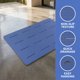 thumbnail image 4 of REGALWOVEN Alfombra Grande, Alfombra de Baño de Espuma EVA Superficie Texturizada, Antideslizante de Secado Rápido con Orificios de Drenaje, Cojín Suave para los Pies para Personas Mayores Azul, 4 of 6