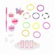 thumbnail image 3 of Set de gomas para pulseras neon y con rayas TOPModel, 3 of 7