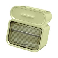 Magideal - Soporte De Papel Higiénico, Caja De Almacenamiento De Papel Higiénico, Montaje En Pared, Caja De Pañuelos Para El Baño Moderna, Portarrollos Para Baño Verde S