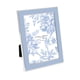 thumbnail image 1 of Portarretratos Laura Ashley 4x6 azul con borde plateado esmaltado, 1 of 4