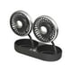 thumbnail image 2 of Ventilador De Refrigeración De Coche Dispositivos Duraderos De Doble Cabezal Ventilador De Coche Para Vehículos RV SUV Negro, 2 of 5