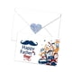 thumbnail image 3 of Tarjeta Del Día Del Padre Incluye Sobre Tarjeta De Felicitación Navideña Para Papá Hombres Padre Blanco, 3 of 3