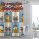 thumbnail image 2 of Grumpy Cat Cortina de Ducha para Baño Decoración del Hogar, Cortinas de Baño Impermeables Duraderas, Cortina de Baño, Decoración de Baño para Adultos Niñas Niños, Regalos para Casa 119cmX180cm, 2 of 5