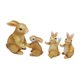 thumbnail image 1 of Decoraciones De Conejito De Pascua Estatuas De Jardín De Jardinería Figuras En Miniatura De Conejo, 1 of 5