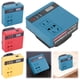 thumbnail image 3 of Inversor de Batería de Litio de 120W DC 18-21V a AC Herramienta Eléctrica de 220V Inversor de Batería Inversor de Energía Compatible con Ma*kita, 3 of 10