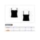 thumbnail image 3 of Traje de baño polera tankini amarras estampado brillante azul Talla XL, 3 of 3
