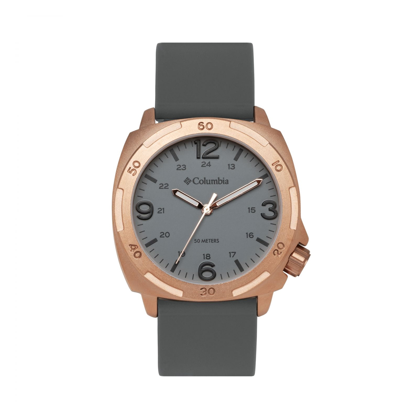 Columbia Orologio Sportivo Sportsman CSS13-008, Digitale, Cinturino In Silicone Grigio, 46mm, Impermeabile 50m - 4