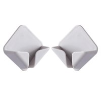 Magideal - Soporte De Clip Para Toma De Corriente, Que , Soporte De Carga Para Teléfono Móvil, Adhesivo , Gris