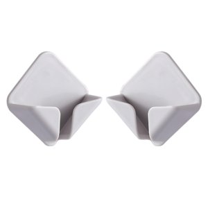 Magideal - Soporte De Clip Para Toma De Corriente, Que , Soporte De Carga Para Teléfono Móvil, Adhesivo , Gris