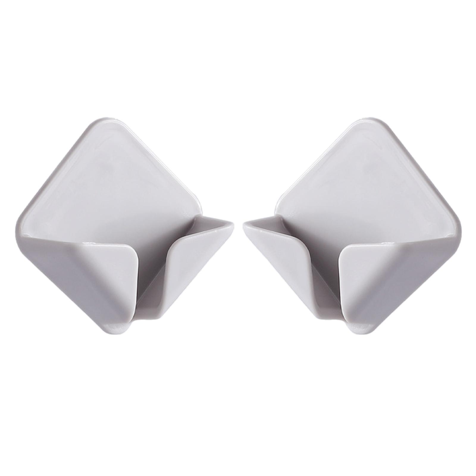 Magideal - Soporte De Clip Para Toma De Corriente, Que , Soporte De Carga Para Teléfono Móvil, Adhesivo , Gris