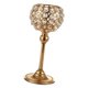 thumbnail image 4 of Candelabros De Cristal Candelabros Para Decoración De Mesa De Boda Regalo 20 Cm Oro, 4 of 4