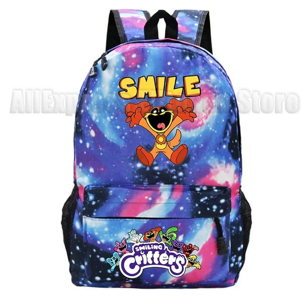 Smiling Critter Backpacks Catnap Dogday Kids School Bag Boys Girls Back to School Student Book Bag Laptop Mochila Teens Knapsack