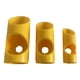 thumbnail image 1 of Herramienta De Corte De Tubos De Espuma De 3 Piezas Para Uso Comercial Y Doméstico, ángulos De 45 Grados, Color Amarillo S, 1 of 5