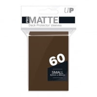 Fundas Para Juegos De Cartas Coleccionables Ultra Pro Pro-Matte Small Brown