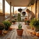 thumbnail image 2 of Estaca jardín planta carnívora metal caprichosa Venus atrapamoscas Halloween jardín gótico, 2 of 7