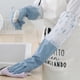 thumbnail image 3 of 2 pares de guantes para lavar platos a prueba de aceite, guantes de limpieza de manga larga, anticaídas, 3 of 5