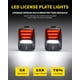 thumbnail image 2 of Luces de placa de matrícula Asgohme LED 2 unidades rojo OLED 12V, 2 of 7