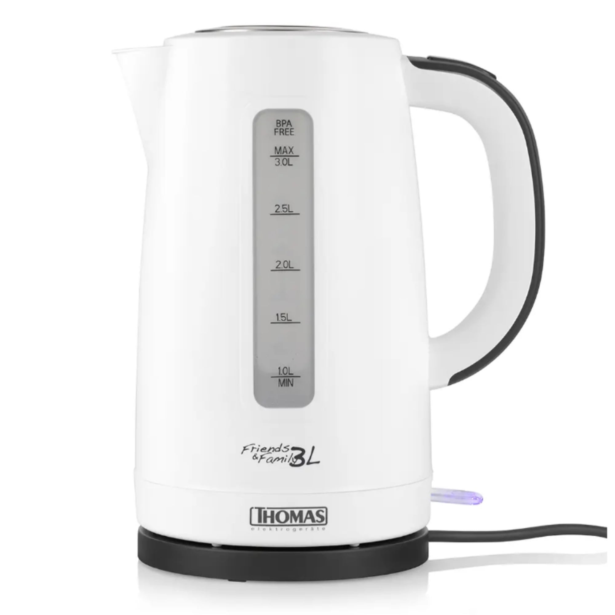 Hervidor Eléctrico Thomas Th-4351 3l 2200w Family & Friends