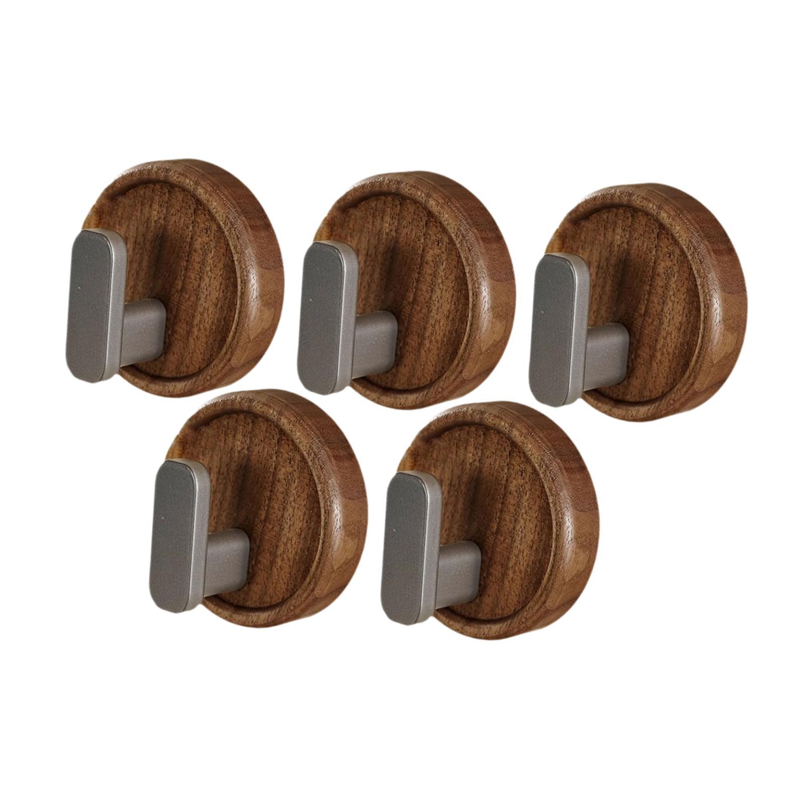 Bothyi - Gancho Adhesivo Para Toallas De Baño, Perchero Impermeable Para Puerta De Armario, Sala De Estar, 5 Piezas