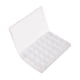 thumbnail image 4 of Organizador De Almacenamiento De Uñas PVC 28 Rejillas Para Uñas Postizas Diamante De Imitación Blanco, 4 of 5
