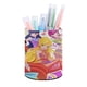 thumbnail image 1 of Club Winx-theme Cylinder Pen Holder Pencil Organizer with Flannel Lining PVC Leather Material Cardboard Base for study work 10*8CM, 1 of 6