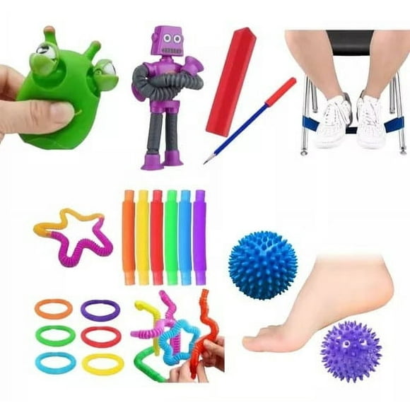 Pack Sensorial Antiestrés Para Niños Con Autismo Tea - Tdah