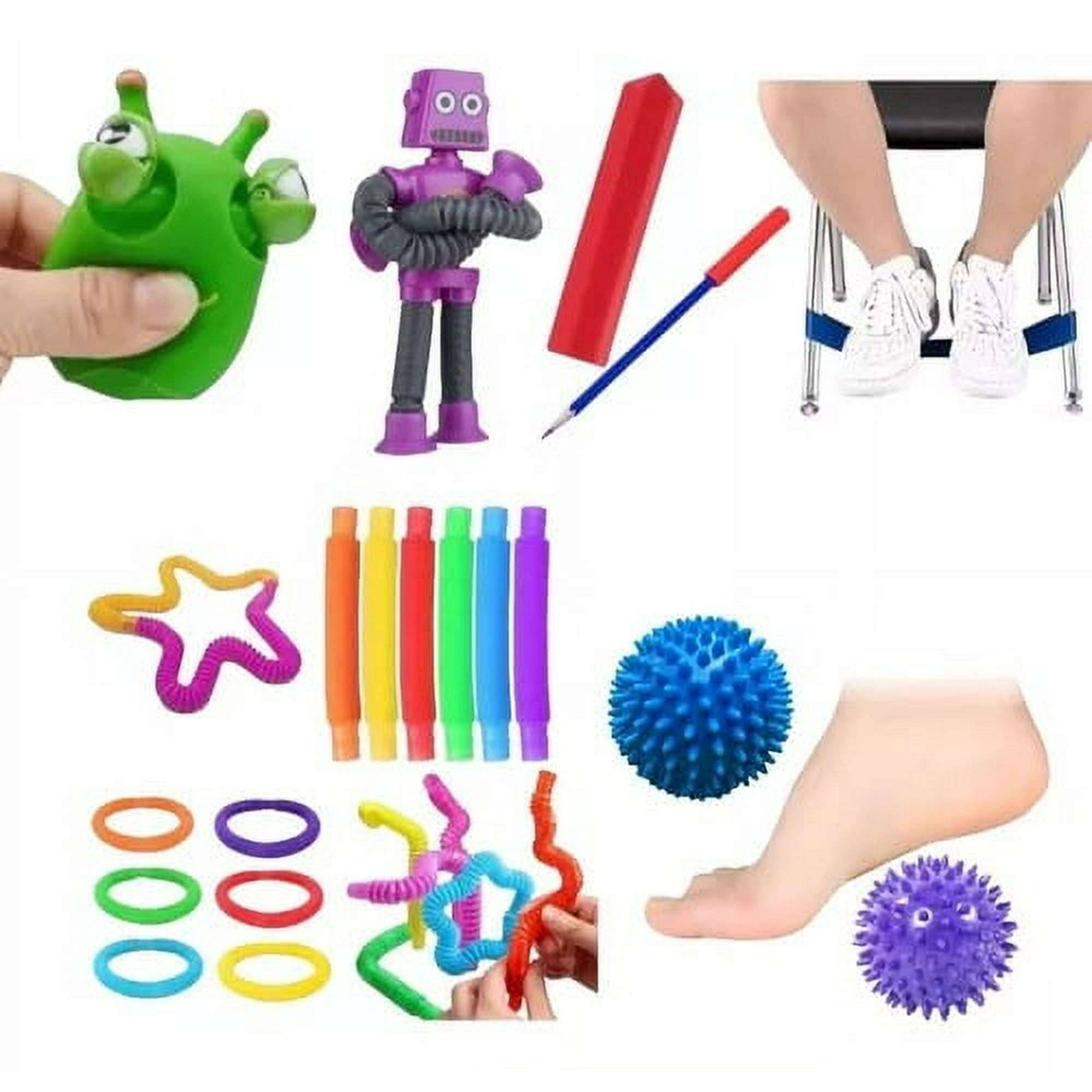 Genérico - Pack Sensorial Antiestrés Para Niños Con Autismo Tea - Tdah