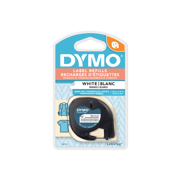 Etiqueta Plastica Para Ropa Dymo 12mmx2m