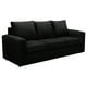 thumbnail image 2 of Sofa Kendy 3CG Felpa 30 Negro, 2 of 6