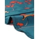 thumbnail image 5 of Blusas de trabajo de satén INSPIRE CHIC para mujer, blusa casual de negocios vintage floral con mangas cortas XL azul marino, 5 of 7