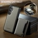 thumbnail image 2 of AutSpace Funda para Samsung Galaxy A16 4G/ 5G, Bloqueo RFID, Cuero PU, Compatible con MagSafe, Billetera Desmontable 2 en 1 con Tarjetero, Soporte, Cubierta Protectora Magnética, Gris, 2 of 9