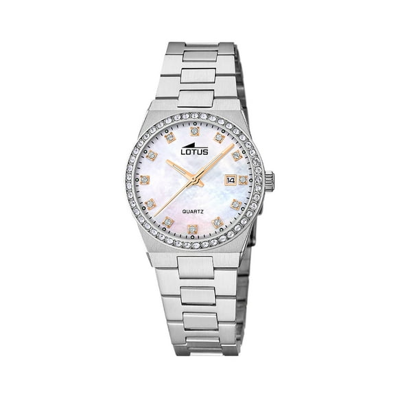 Reloj 18885/B Lotus Blanco Mujer The Ambassadors Collections