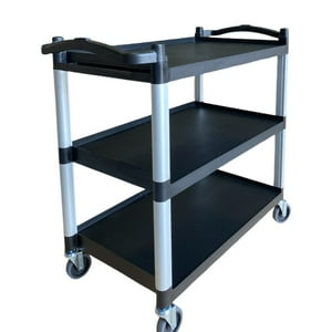 Prochef - Carro Servicio Grande 100X50X92 Negro