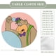 thumbnail image 2 of El Show De Magilla Gorilla theme Fitted Round Tablecloths Elastic Edged Table Covers Waterproof Table Cloth For Kitchen Holiday Party Tables Decor 120cm, 2 of 6