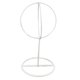 thumbnail image 3 of Sombrero De Bola Soporte Sombrero Pantalla Pantalla Pantalla De Pantalla Soporte Metal Blanco, 3 of 5