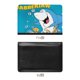 thumbnail image 3 of Jabberjaw Porta Pasaporte y Cartera de Viaje Premium de Cuero PU, Funda de Pasaporte Bloqueo RFID con Ranuras para Tarjetas de Crédito, Estuche para Libro de Pasaporte para Familia 10cm × 15cm, 3 of 6