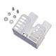 thumbnail image 4 of Soporte de motor con tornillos Kit universal portátil de acero inoxidable ordinario Soporte de soporte Rotisserie Rod Rack para cocinar Picnic Patio, 4 of 5