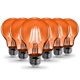 thumbnail image 1 of Bombillas LED Feit Electric A19/TO/LED/6 equivalentes a 25 W naranja, 1 of 7